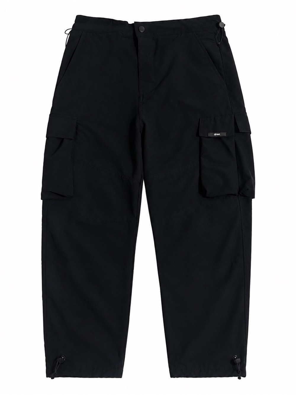 Zara Black Cargo Pants with Utility Pockets